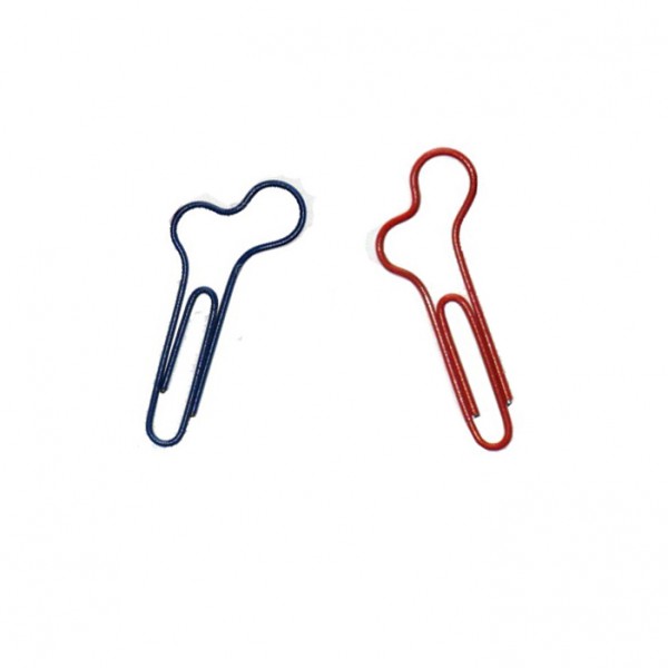 Body Parts Paper Clips | Hip Bone Paper Clips | Novelty Gifts (1 dozen)