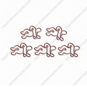 Body Parts Paper Clips | Coroner Paper Clips | Creative Stationery (1 dozen/lot) 