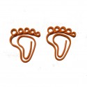 Body Parts Paper Clips | Foot Paper Clips | Feet (1 dozen/lot,33*26.5 mm)