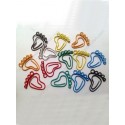 Body Parts Paper Clips | Foot Paper Clips | Feet (1 dozen/lot,33*26.5 mm)