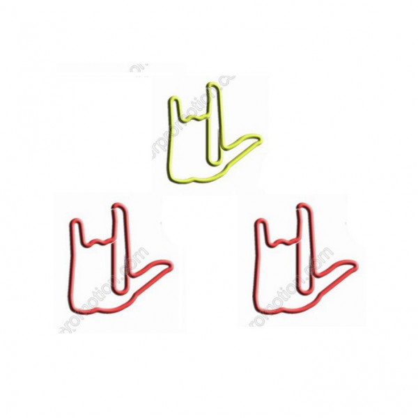Body Parts Paper Clips | Hand Shaped Paper Clips | Business Gifts (1 dozen)