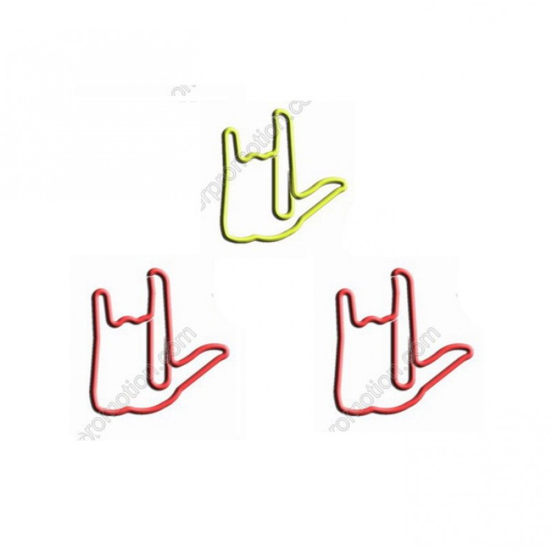 Body Parts Paper Clips | Hand Shaped Paper Clips | Business Gifts (1 dozen)