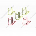 Body Parts Paper Clips | Hand Shaped Paper Clips | Business Gifts (1 dozen)