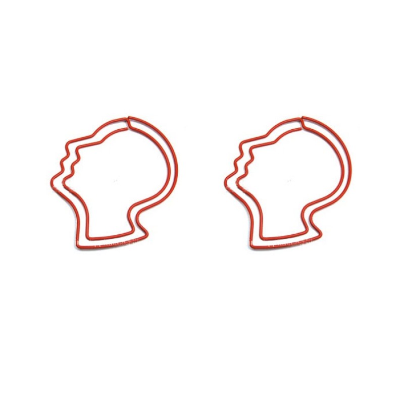 Body Parts Paper Clips | Head Shaped Paper Clips | Creative Gifts (1 dozen/lot)