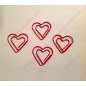 Body Parts Paper Clips | Heart Paper Clips (1 dozen/lot,33*26.5 mm) 