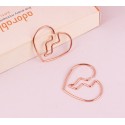 Body Parts Paper Clips | Broken Heart Shaped Paper Clips (1 dozen) 