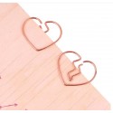 Body Parts Paper Clips | Broken Heart Shaped Paper Clips (1 dozen) 