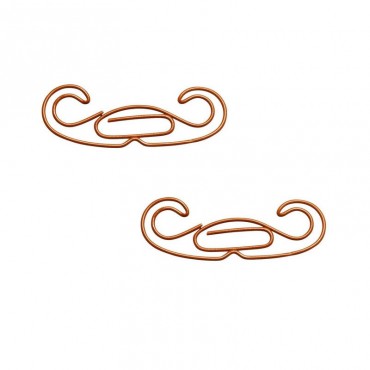 Moustache Shaped Paper Clips | Decorative Accessories (1 dozen/lot)