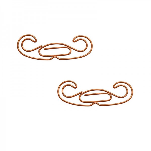 Moustache Shaped Paper Clips | Decorative Accessories (1 dozen/lot)