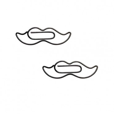 Moustache Shaped Paper Clips | Promotional Gifts (1 dozen/lot)