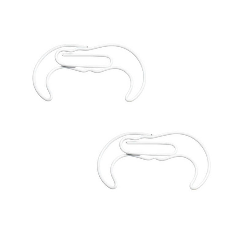 Moustache Shaped Paper Clips | Decorative Accessories (1 dozen/lot)