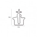 Building Paper Clips | Church Shaped Paper Clips | Creative Gifts (1 dozen/lot) 