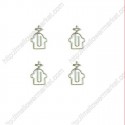 Building Paper Clips | Tombstone Paper Clips | Gravestone (1 dozen/lot) 