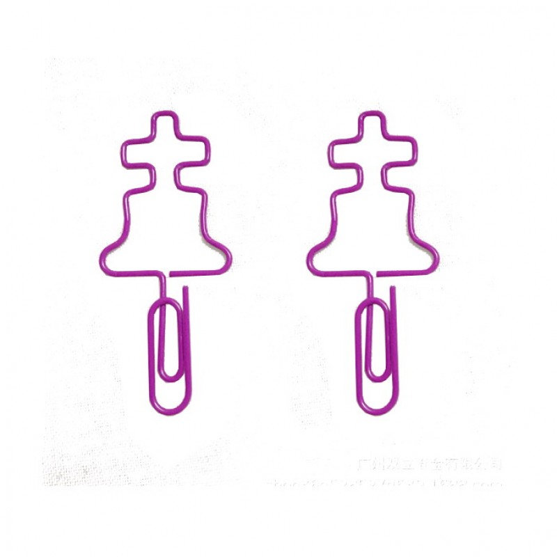 Building Paper Clips | Gravestone Shaped Paper Clips | Tombstone (1 dozen/lot) 