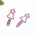 Building Paper Clips | Gravestone Shaped Paper Clips | Tombstone (1 dozen/lot) 