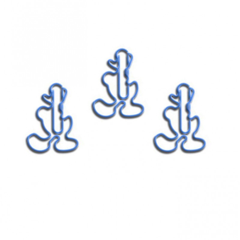 Cartoon Paper Clips | Donald Duck Paper Clips | Creative Stationery (1 dozen/set)