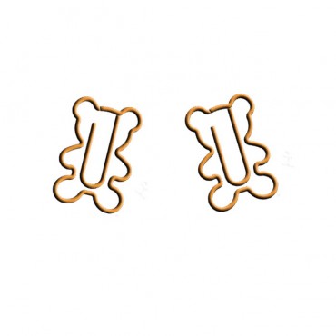 Cartoon Paper Clips | Teddy Bear Paper Clips | Creative Stationery (1 dozen/set)