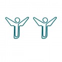 Cartoon Paper Clips | Angel Paper Clips | Creative Gifts (1 dozen/set)