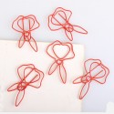Clothes Paper Clips | Red Scarf Paper Clips | Decorative Accessories (1 dozen/lot)