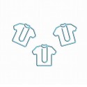 Clothes Paper Clips | T-shirt Paper Clips | Promotional Gifts (1 dozen/lot)