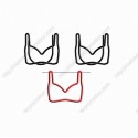 Clothes Paper Clips | Brassiere Paper Clips | Promotional Gifts (1 dozen/lot)