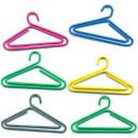 Clothes Paper Clips | Clothes Hanger Paper Clips | Promotional Gifts (1 dozen/lot)