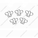 Clothes Paper Clips | Chef Hat Paper Clips | Promotional Gifts (1 dozen/lot)