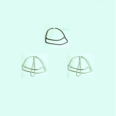 Clothes Paper Clips | Safety Helmet Paper Clips | Cute Bookmarks (1 dozen/lot)