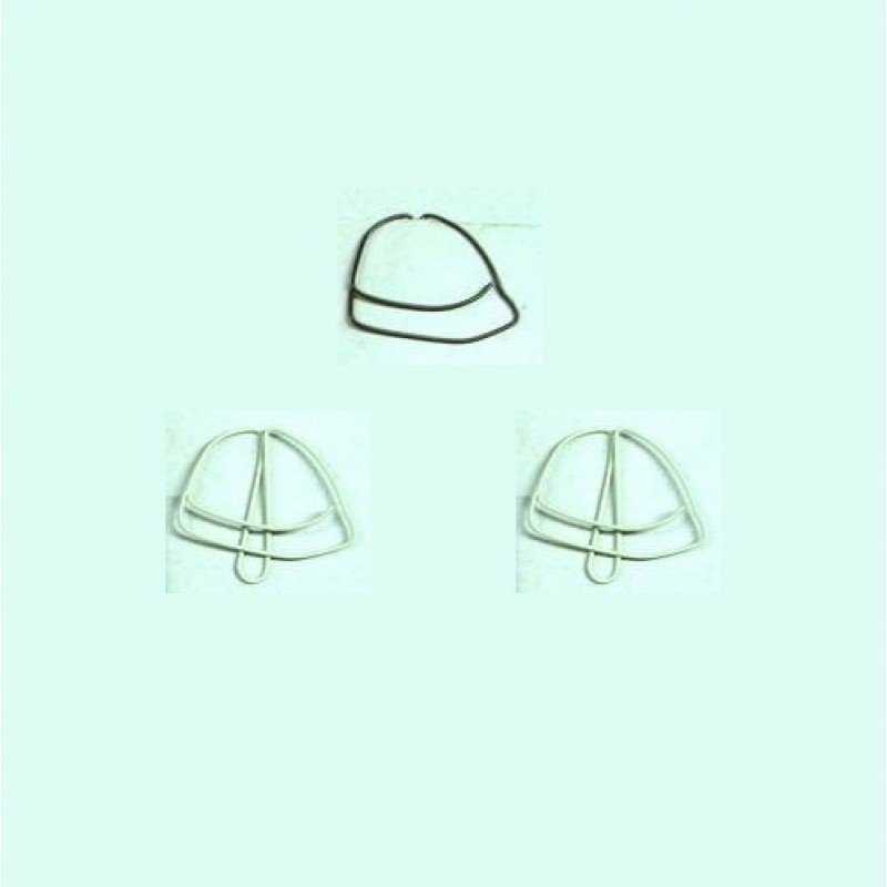 Clothes Paper Clips | Safety Helmet Paper Clips | Cute Bookmarks (1 dozen/lot)