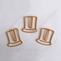 Clothes Paper Clips | Top Hat Paper Clips | Advertising Gifts (1 dozen/lot)