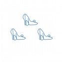 Clothes Paper Clips | High-heeled Shoe Paper Clips | Advertising Gifts (1 dozen/lot)