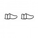 Clothes Paper Clips | Running Shoe Paper Clips | Business Gifts (1 dozen/lot)