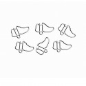 Clothes Paper Clips | Sneakers Paper Clips | Advertising Gifts (1 dozen/lot)