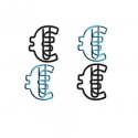 Currency Paper Clips | Euro Paper Clips | Business Gifts (1 dozen/lot)