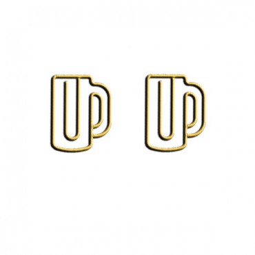 Drink Paper Clips | Beer Mug Paper Clips | Promotional Gifts (1 dozen/lot)