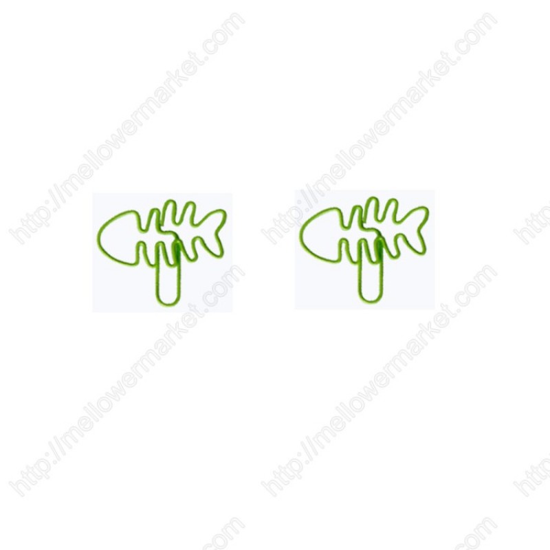 Fishbone Shaped Paper Clips | Business Gifts (1 dozen/lot)