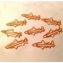 Fish Paper Clips | Shark Paper Clips | Creative Stationery (1 dozen/lot)