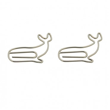 Fish Paper Clips | Whale Paper Clips | Decorative Accessories (1 dozen/lot)