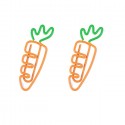 Fruit Paper Clips | Carrot Paper Clips | Promotional Gifts (1 dozen/lot)
