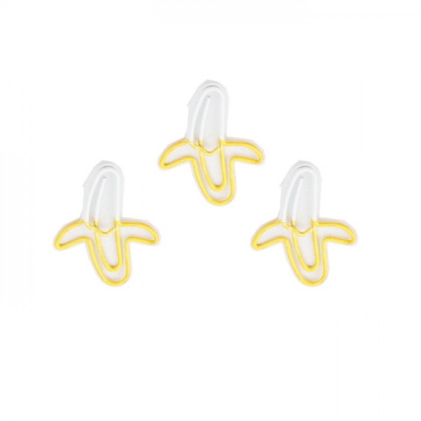 Fruit Paper Clips | Banana Paper Clips | Creative Gifts (1 dozen/lot)