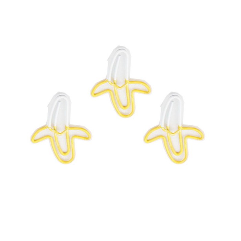 Fruit Paper Clips | Banana Paper Clips | Creative Gifts (1 dozen/lot)