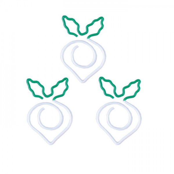 Fruit Paper Clips | Turnip Paper Clips | Promotional Gifts (1 dozen/lot)
