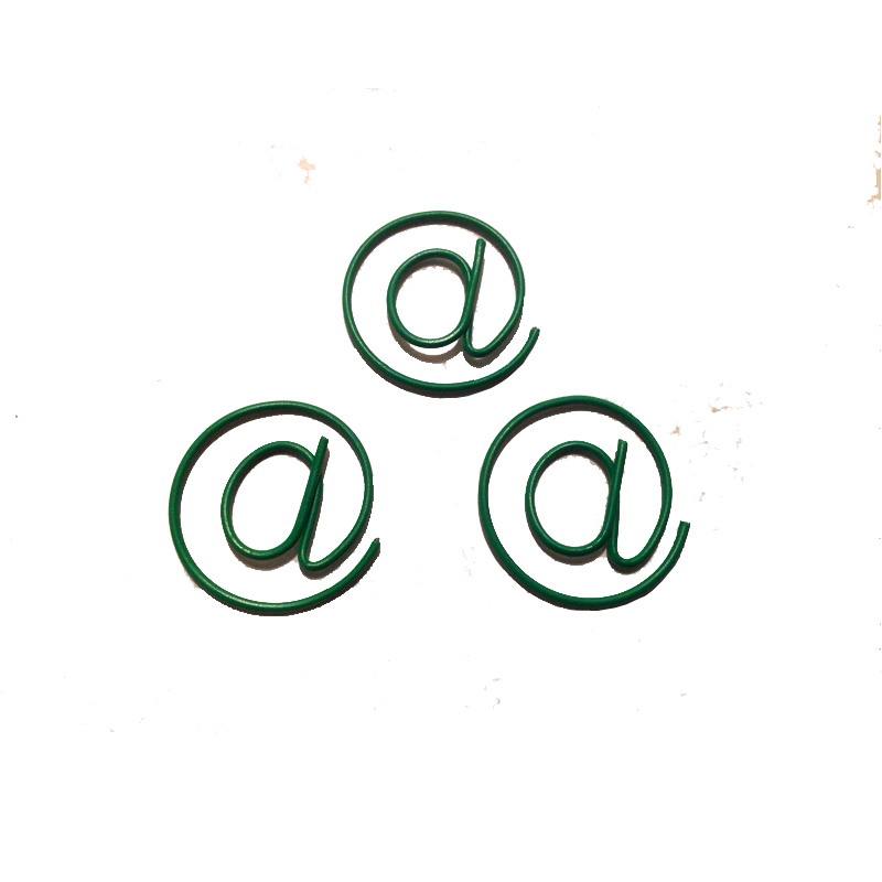 Special Symbol Paper Clips | @ Paper Clips | Creative Gifts (1 dozen/lot)
