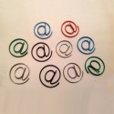 Special Symbol Paper Clips | @ Paper Clips | Creative Gifts (1 dozen/lot)