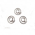 Special Symbol Paper Clips | @ Paper Clips | Creative Gifts (1 dozen/lot)