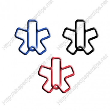 Special Symbol Paper Clips | Asterisk Paper Clips | Creative Stationery (1 dozen/lot)