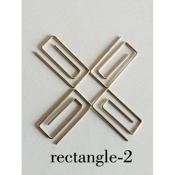 Geometry Paper Clips | Rectangle Paper Clips | Rectangular Paper Clips (1 dozen/lot)