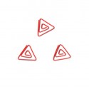 Geometry Paper Clips | Triangle Paper Clips | Advertising Gifts (1 dozen/lot)