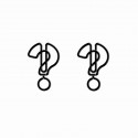 Special Symbol Paper Clips | Question Mark Paper Clips | Business Gifts (1 dozen/lot)