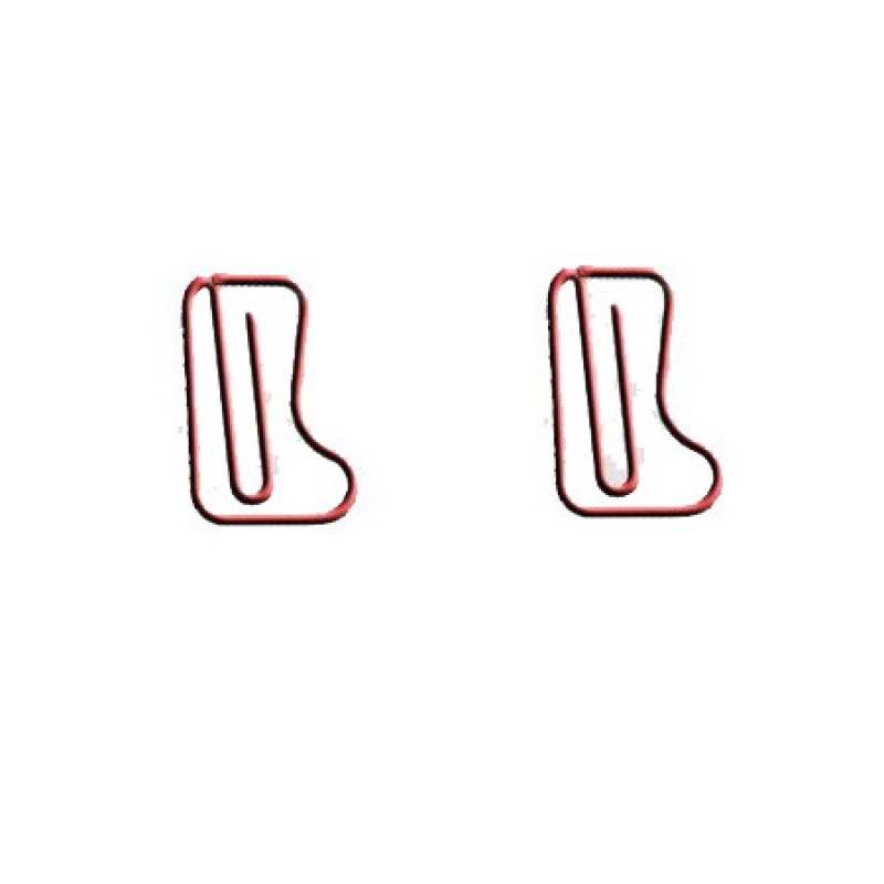 Christmas Socks Paper Clips | Christmas Ornaments (1 dozen/lot) 